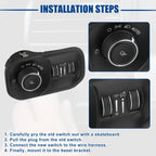 Headlight Lamp Switch Button for Dodge RAM 1500 2500 3500 (No. 68401933AA)
