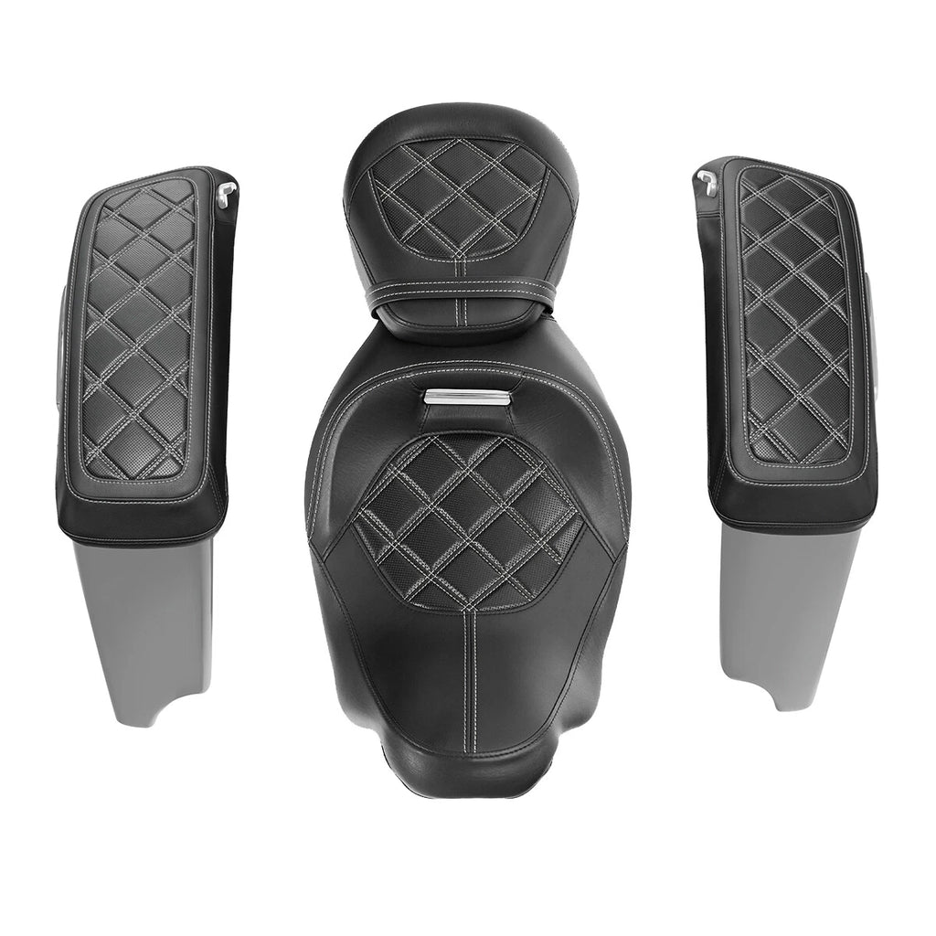 Saddlebag Lid Covers for Harley Street Glide (2014–2023)