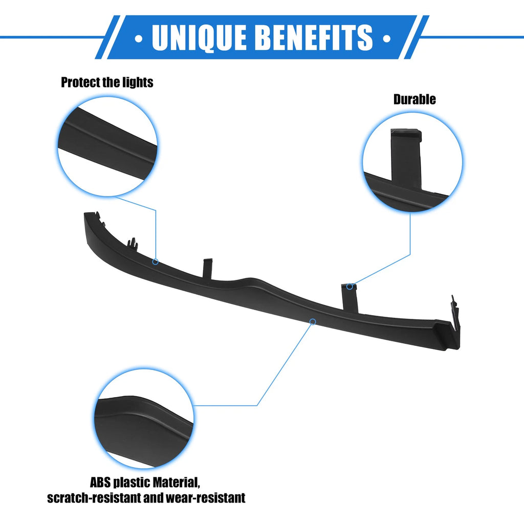 1 Pair Lower Grille Headlight Trim Panel for BMW 330xi (2006–2006)