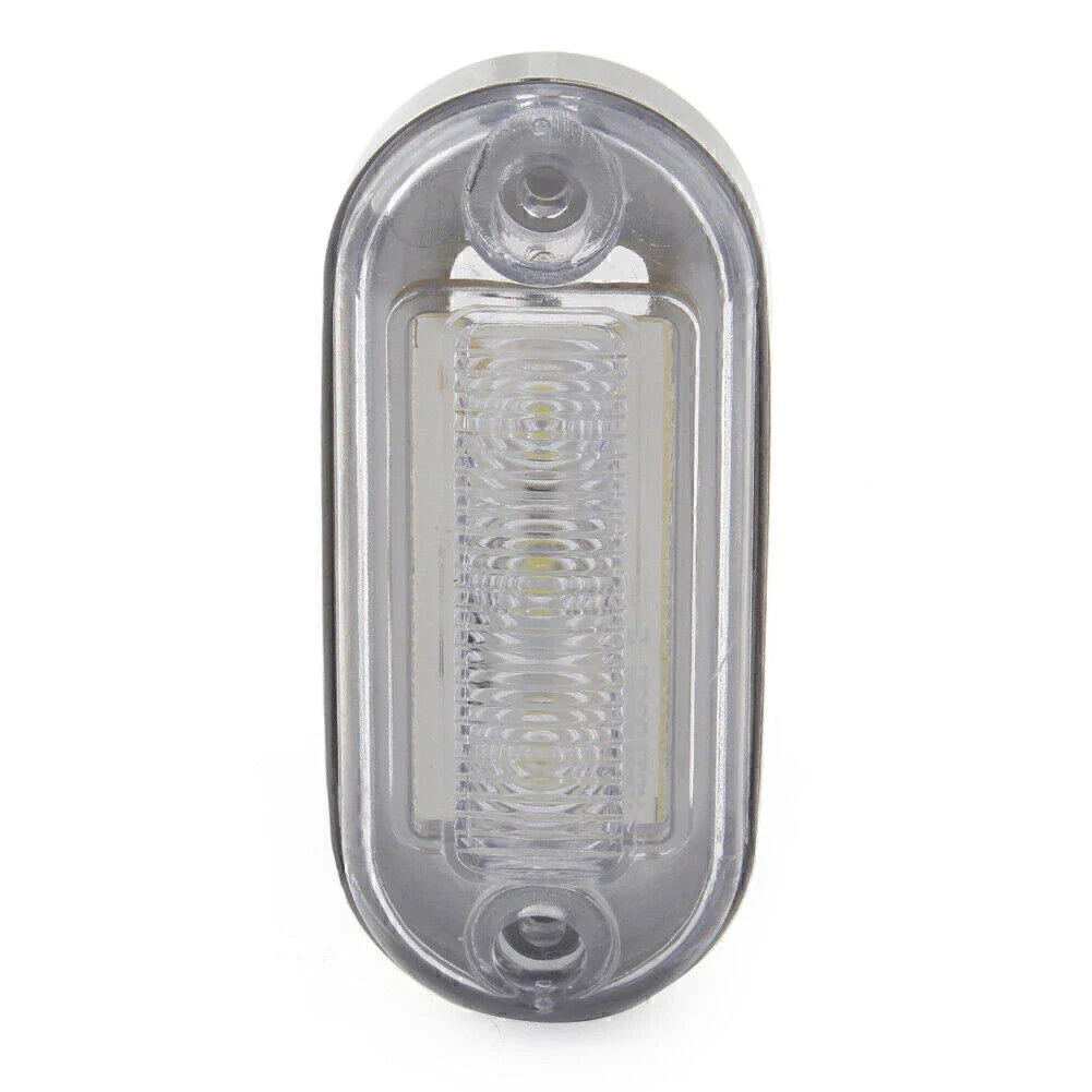 3 x 12V SMD LED Signal Light Lamp White Indicator for Truck Trailer RV Boat