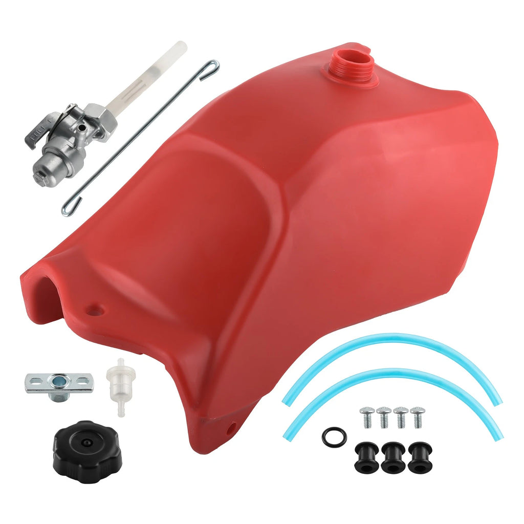 Plastic Gas Fuel Tank Kit w/ Cap for Honda FourTrax 300 (1988–1992)
