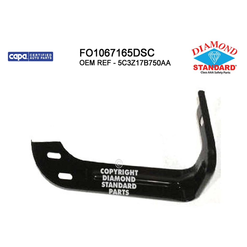 Replacement Steel Front Passenger Side Inner Bumper Mounting Bracket for