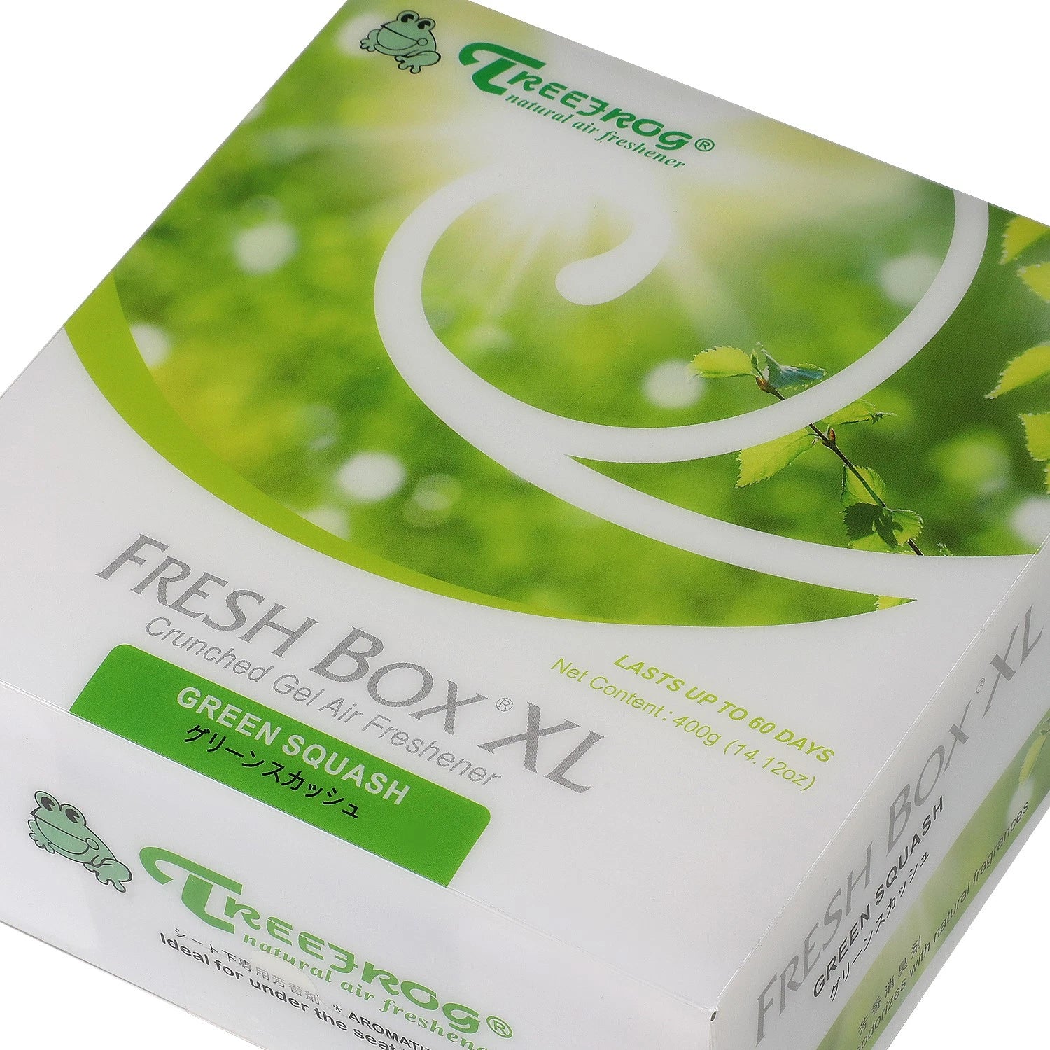 Tree Frog Air Freshener for Car Home Office XL Xtreme (Green Squash)