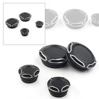 Black Frame Bar Screw Hole Dust Cap Cover for Ducati Scrambler 800 (2015-2023)