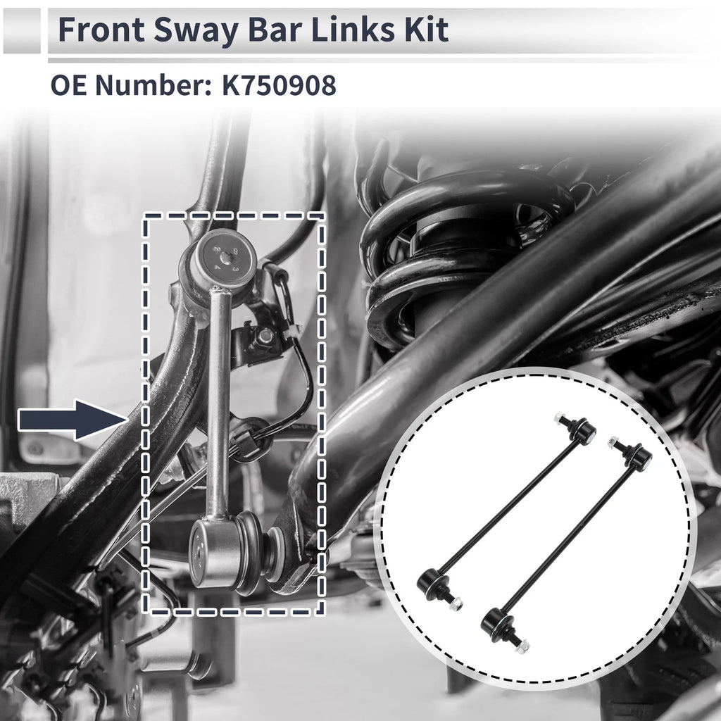 Front Stabilizer Bar Links for Honda CR-V (2017–2022) No.K750908, Set of 2