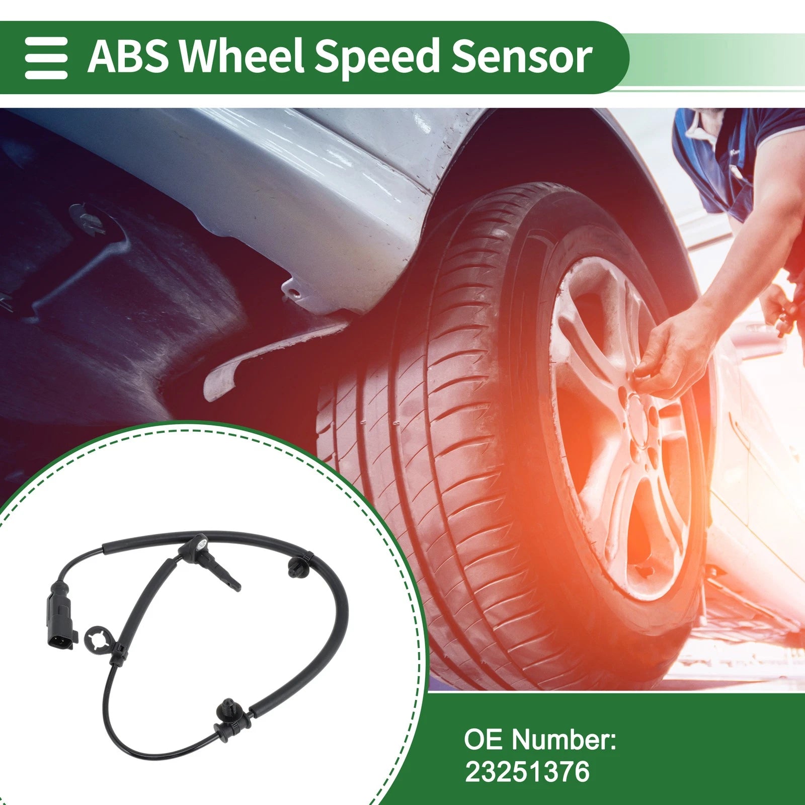 ABS Wheel Speed Sensor No. 23251376 for Buick Envision (2016–2017)