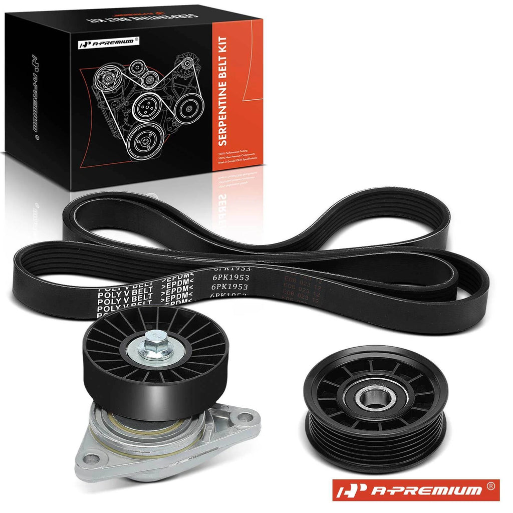 3x Serpentine Belt Drive Component Kit for Camaro (1993–1995)