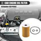 Set of 1 Engine Oil Filter for Volkswagen Passat 2.0L (2012–2015) No. 03L115562