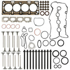 Set of 16 Head Gasket Bolts & Intake Exhaust Valves for Chevrolet Cruze Sonic (2011–2017)