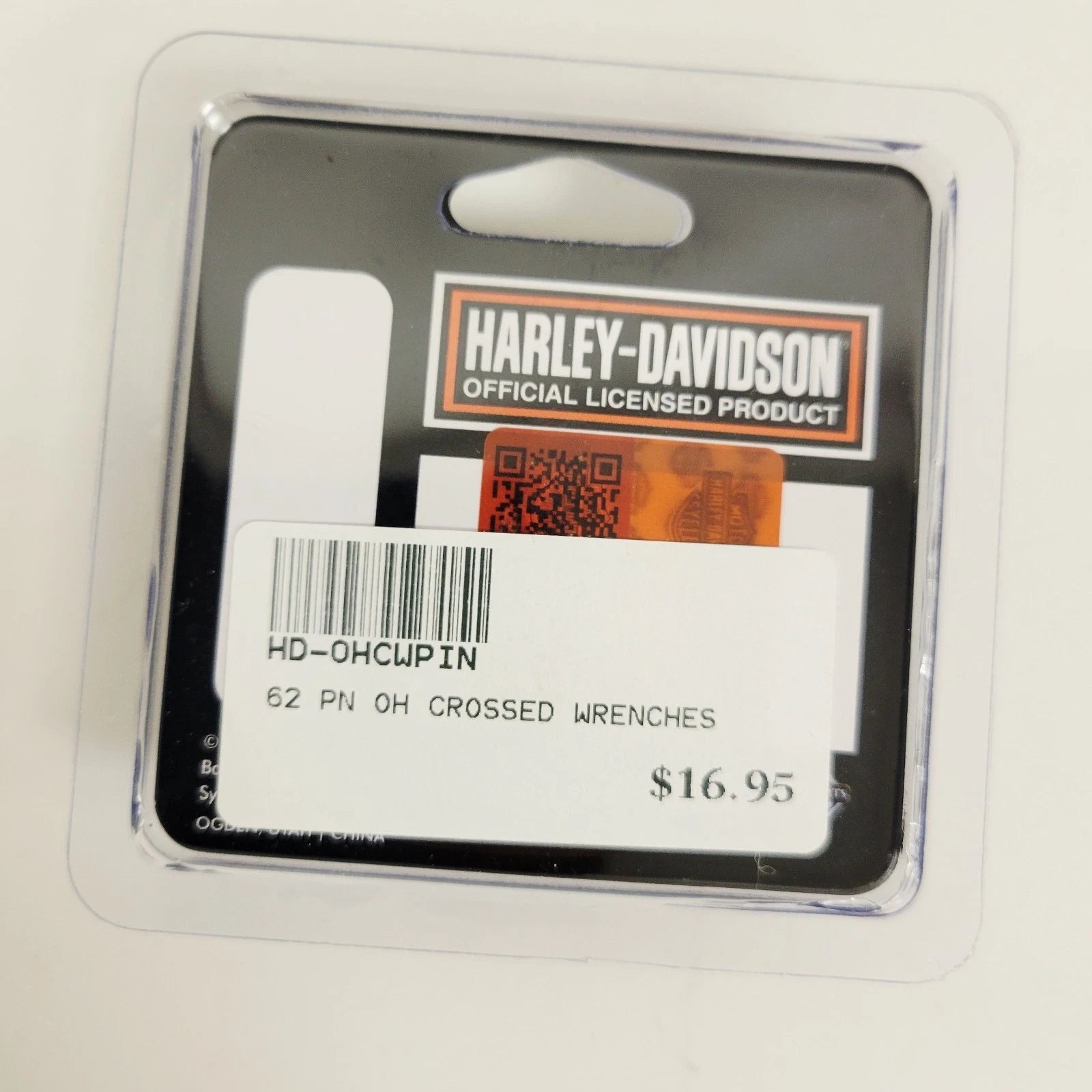 Skull & Wrenches Vest Pin for Harley Davidson (Collector's Item)