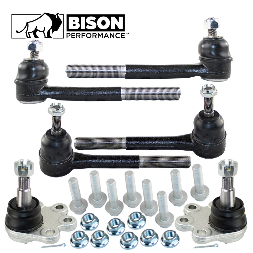 6pc Front Tie Rod End Lower Ball Joint Kit for Chevrolet Astro Safari (1996–2005)