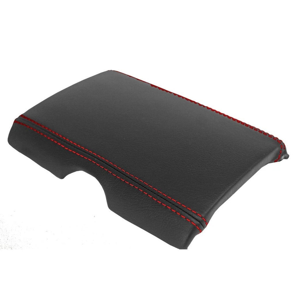 Console Lid Armrest Cover for Mazda Miata MX5 (1999–2005) Red Stitch