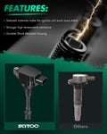 Ignition Coils & Spark Plugs for Infiniti QX60 (2014–2020) FX35 (2009–2012) 3.5L