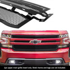 Stainless Black Mesh Grille for Chevy Silverado 1500 (2019-2022)