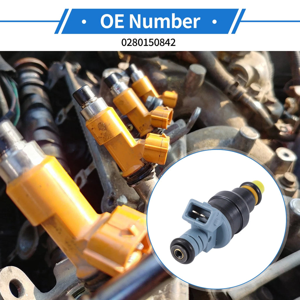 1 Pcs No.0280150842 Fuel Injector for Audi S4 (B5) (1997–2001)