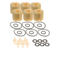 Set of 6 Engine Oil Filters and Gaskets for Toyota Scion Lexus