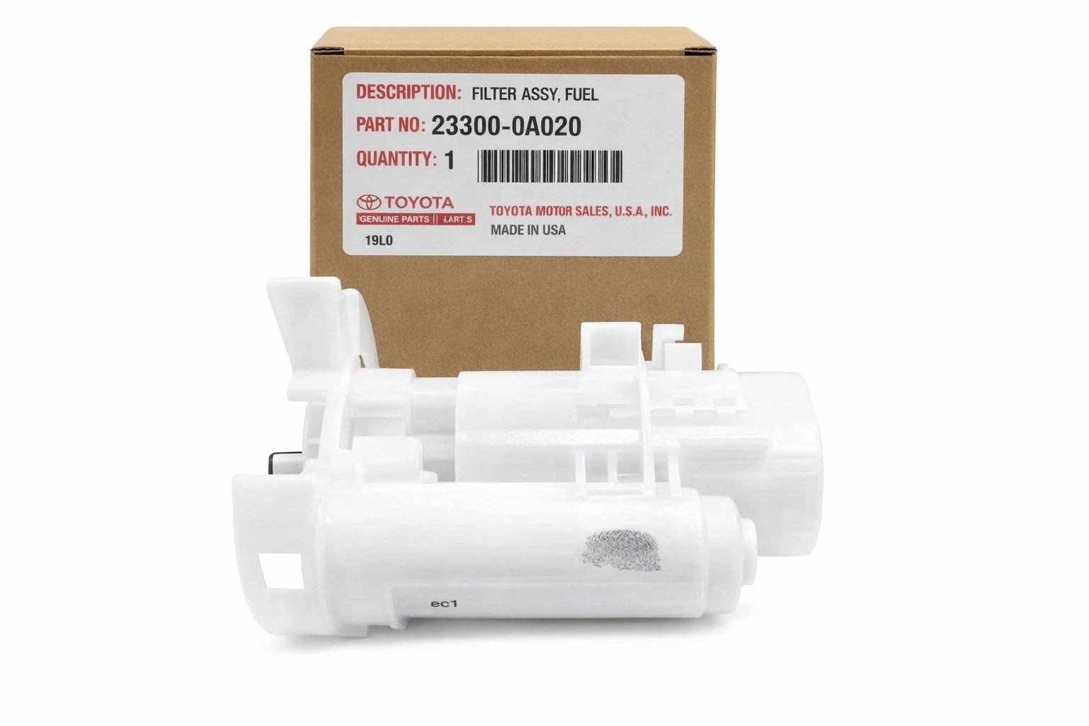 Genuine OEM Fuel Filter for Toyota Highlander, Avalon, Camry, Echo (2001–2023) 233000A020