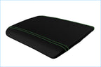 Leather Console Lid Armrest Cover for Ford Mustang (2005–2009) Green Stitch