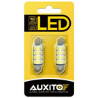 2X 6000K LED Festoon Bulbs for Interior Dome Light (39-42MM)