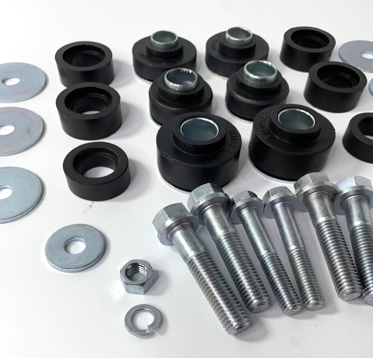 Subframe Body Mount Bushing Kit with Hardware for 1967-1972 Camaro Firebird 69-72 Nova