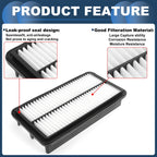 Car Engine Air Filter No. 281134D000 for Kia Sedona (2006–2014) 1 Pc