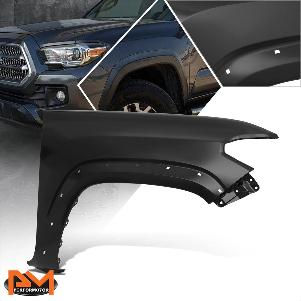 Front Right Fender Panel for Toyota Tacoma (2016–2023) w/ Wheel Opening Moulding