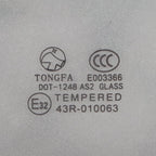 Passenger Side RV Entry Door for Teardrop Trailer (30" W Ã 36" H)