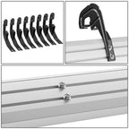 6" Aluminum Side Step Bars for Silverado Sierra Crew Cab (2019–2022)