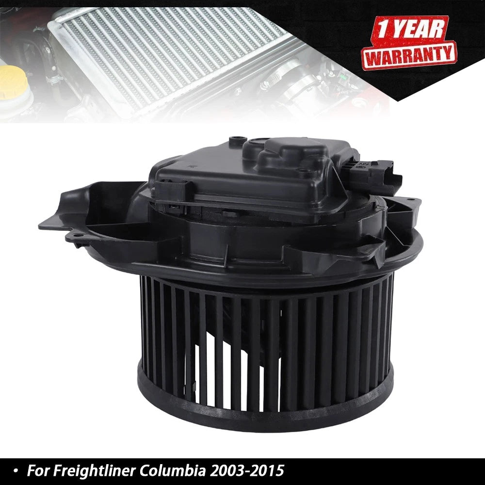 AC Heater Blower Motor with Fan for Freightliner 122SD (2018–2022)