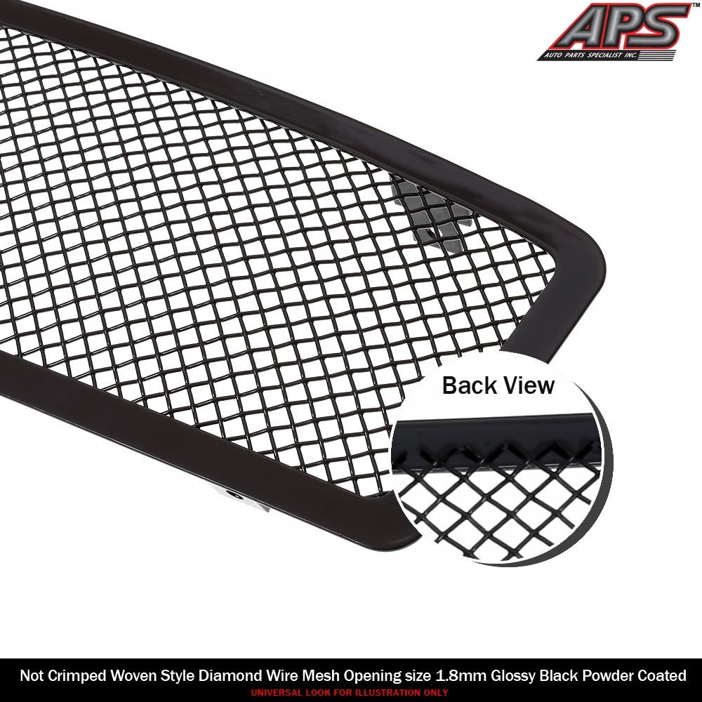 Carbon Steel Black Mesh Grille Insert for Mazda CX-9 (2013-2015)
