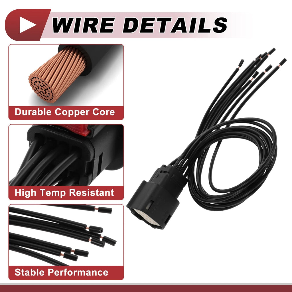 Headlight Socket Wiring for GMC Sierra (2014–2021) No. 334820801/33482-0801