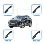 Set of 4 Door Handle Cover Trim for Toyota RAV4 (2019–2021) Carbon Fiber