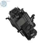 Right Side Halogen Headlight for Jeep Cherokee (2014-2018) Black Clear