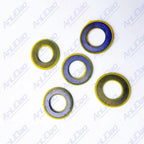 5Pcs Oil Drain Plug Gasket for Mercury Mariner 135HP-400HP (555-24, 26-888593)