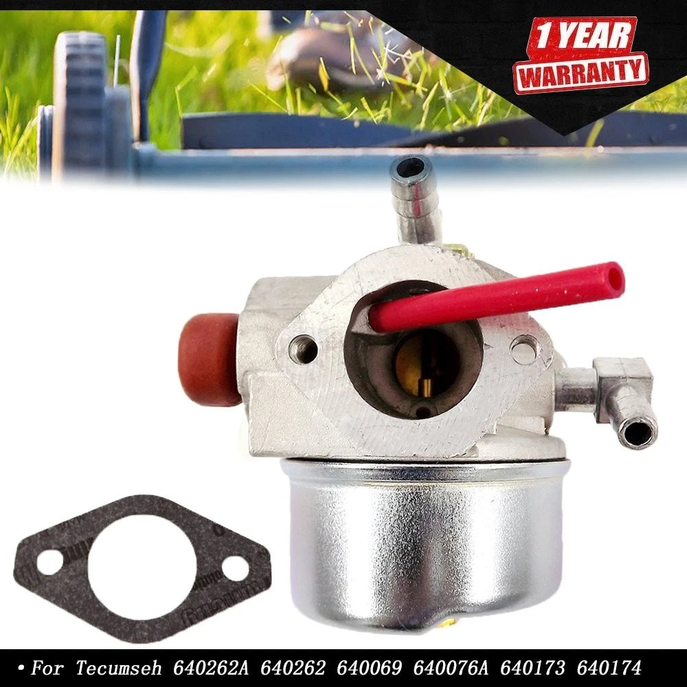 Carburetor with Gasket for Tecumseh Engines (Various Models)