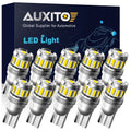 10X T10 Xenon White Canbus LED License Plate Light Bulbs for Vehicles