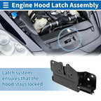 Hood Latch Assembly for Hyundai Tucson (2016-2017) 1 x Pc