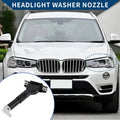 Front Driver Side Headlight Washer Nozzle for Honda Civic (2005–2011) 1pc Black