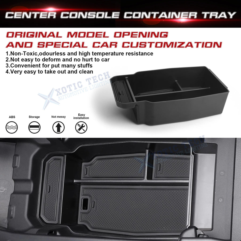 Center Console Organizer Tray for 2023-2026 Mazda CX-50 Black