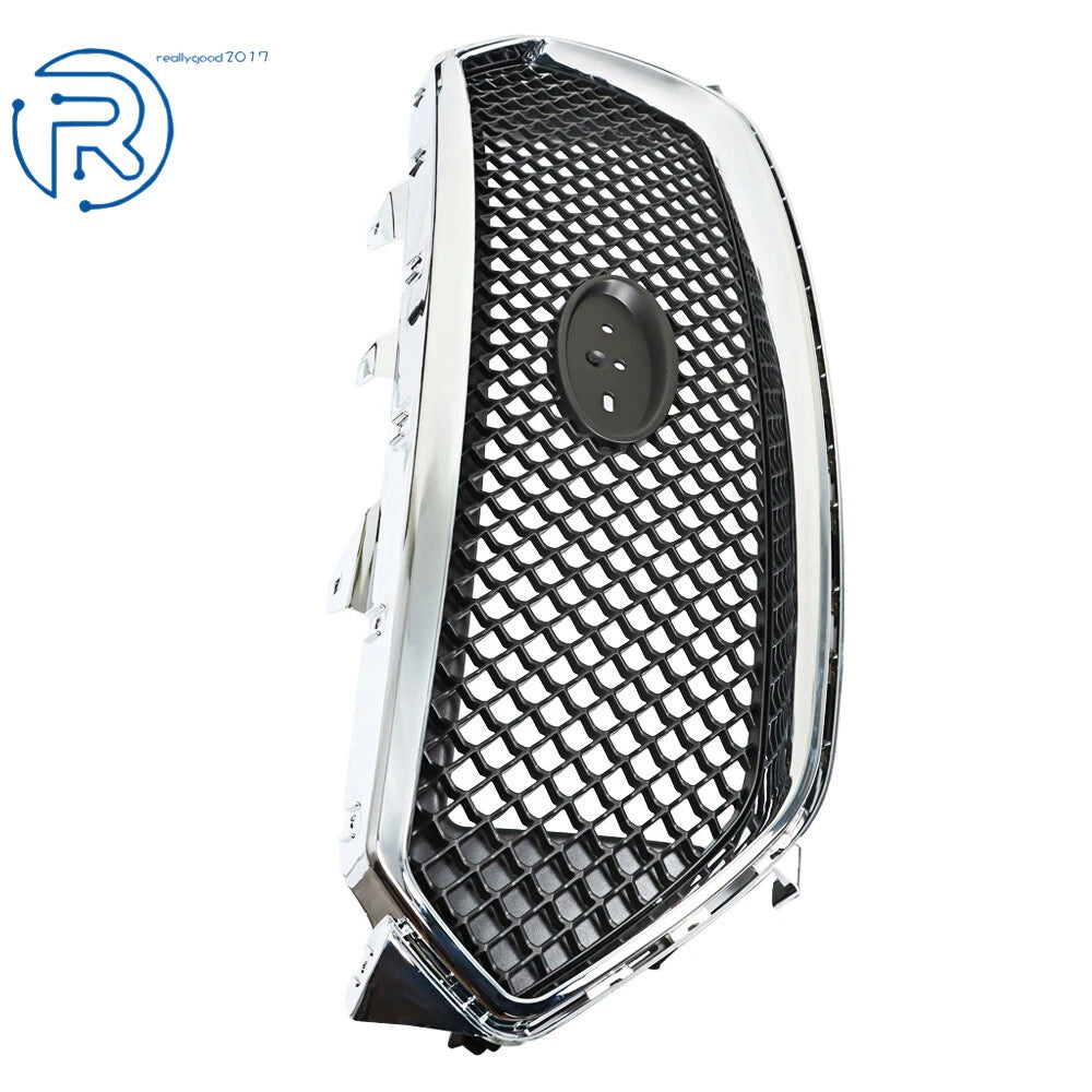 Chrome and Black Front Upper Grille for Ford Taurus SHO (2013–2019)