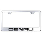 Stainless Steel License Plate Frame - Officially Licensed for GMC Denali