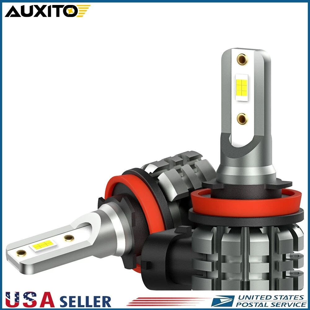 AUXITO LED Fog Light Bulbs for H8 H16 H11 (2010–2023)