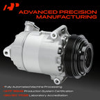 A/C Compressor with Clutch for Chevy Equinox (2016–2017) Malibu (2013–2016)