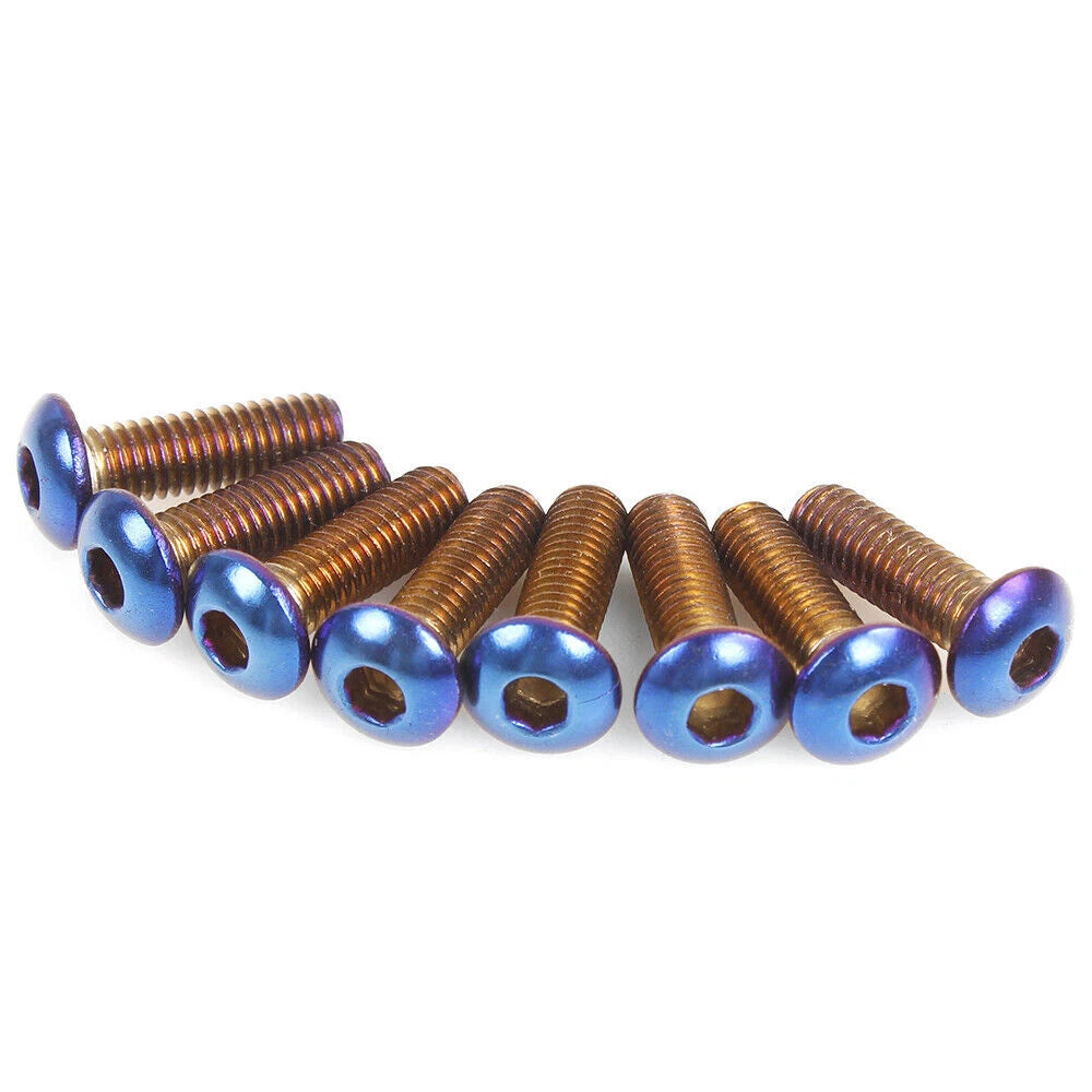 8PCS Steering Wheel Screw Kit M5x0.8 for Racing Cars