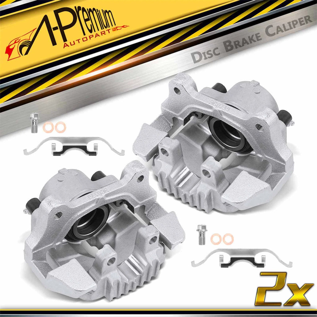 Pair Front Brake Calipers for BMW E90 330i 330xi (2006) E89 Z4