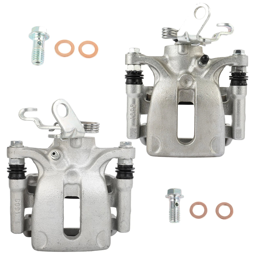 Set of 2 Rear Brake Calipers for Volkswagen GTI (2017–2018)