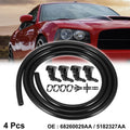 Set of 4 Front Windshield Washer Nozzles for Chrysler 300 (2011) 68260029AA 5182327AA