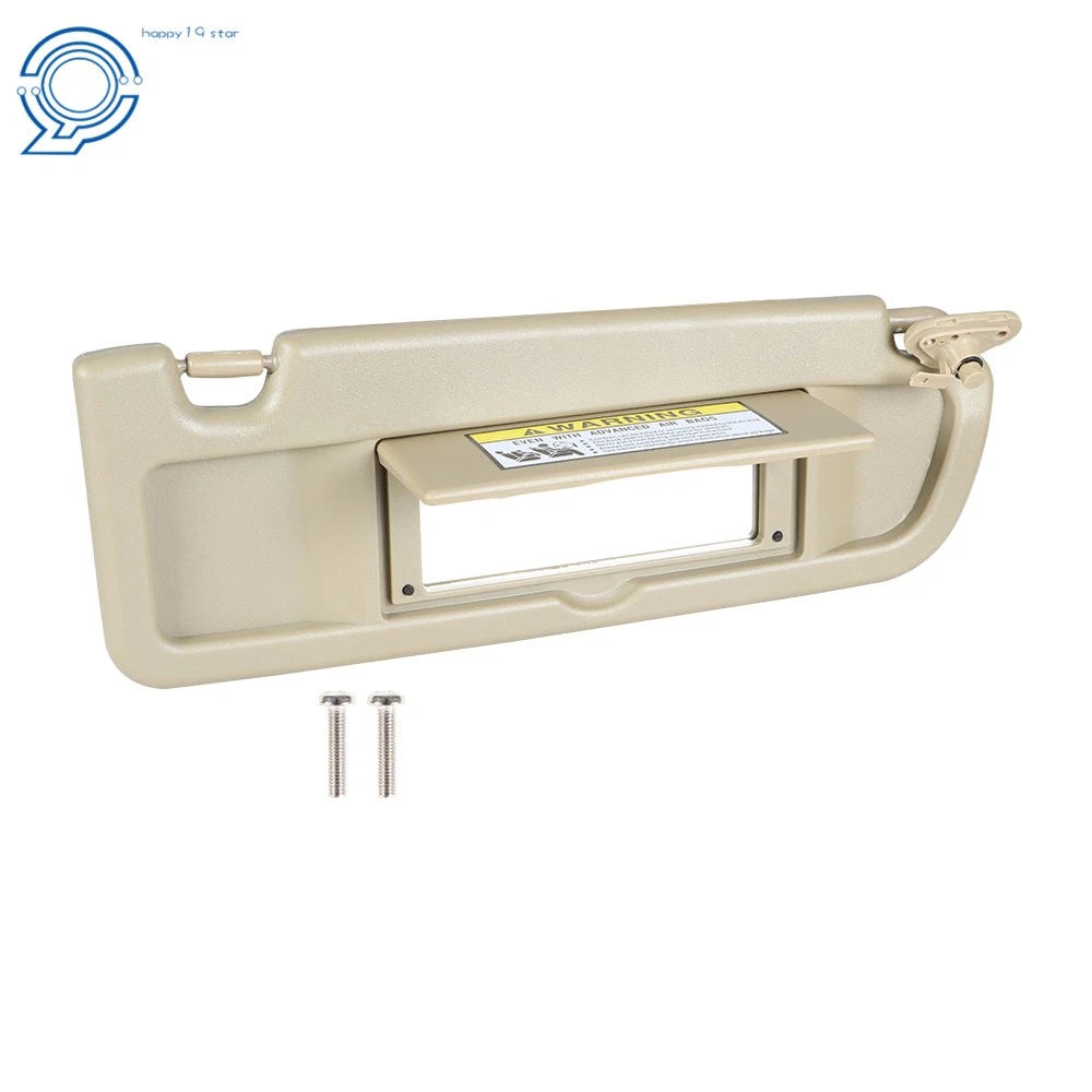 Beige Sun Visor for Honda Civic (2006–2011) - Passenger Front Right Side