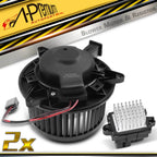 2Pcs Front HVAC Blower Motor Kit for Buick Verano (2012–2017)