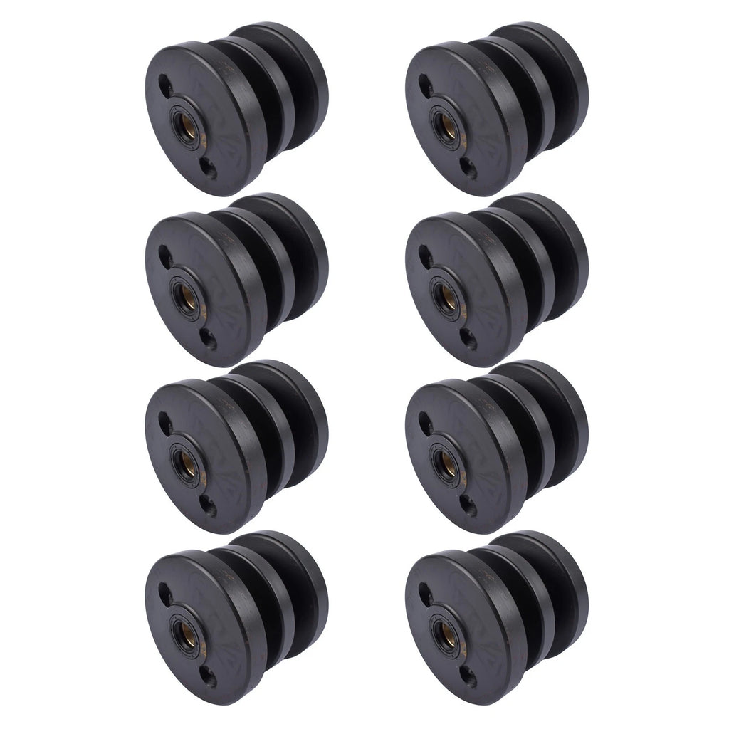 Set of 8 Bottom Rollers for Bobcat Mini Track Loaders (MT50-MT55)